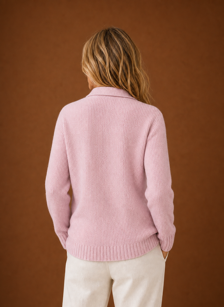 Kvinders Strikket Cardigan - Knappet Sweater | Areleon