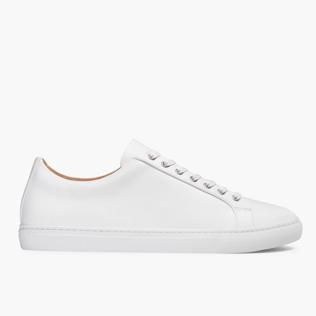Herre Ægte Læder Low-Top Sneakers