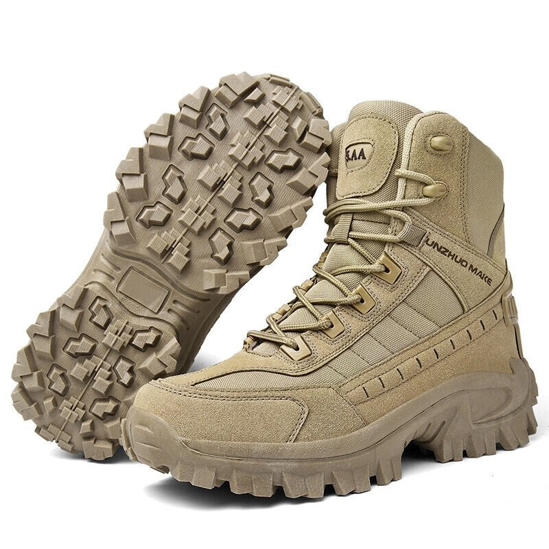 Mænds Rugged Tactical Kamp Støvler