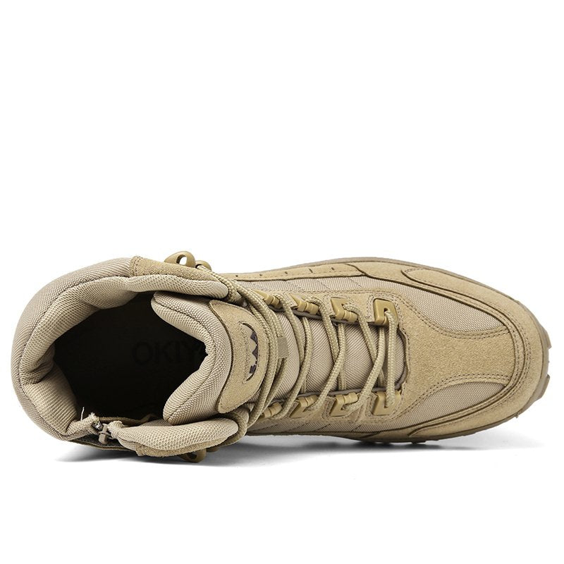 Mænds Rugged Tactical Kamp Støvler