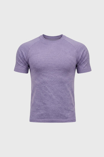 Mænds Tekstureret Raglan Ærme T-Shirt Til Aktive Dage