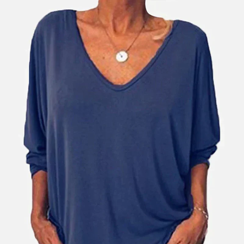 Draperet V-hals Top