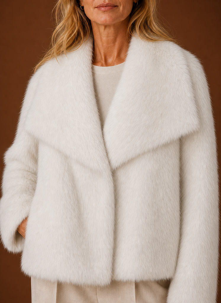 Kvinders Faux Fur Frakke - Vinterjakke | Areleon