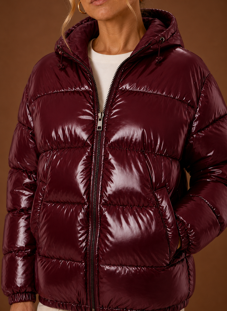 Kvinders Puffer Jakke - Oversized Vinterjakke | Areleon